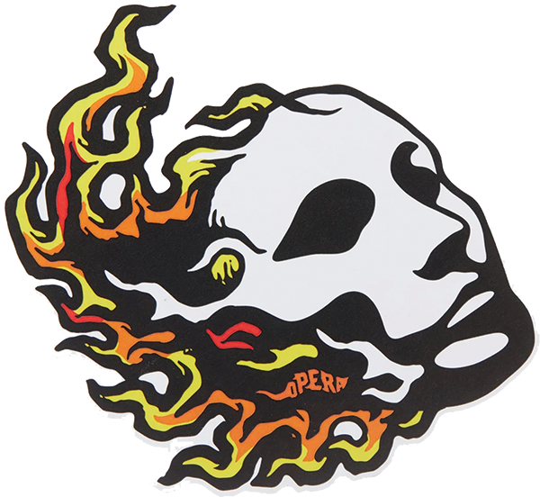 OPERA FIRE MASK STICKER