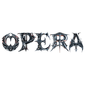 OPERA NEO HOLOGRAPHIC LARGE 7" STICKER SINGLE