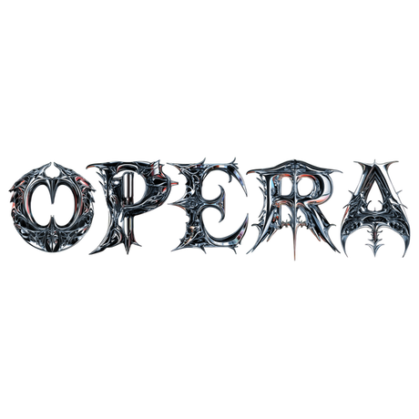 OPERA NEO HOLOGRAPHIC LARGE 7" STICKER SINGLE