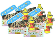 PIZZA STICKER PACK#6 20/PACK ASSORTED DECALS STICKERS