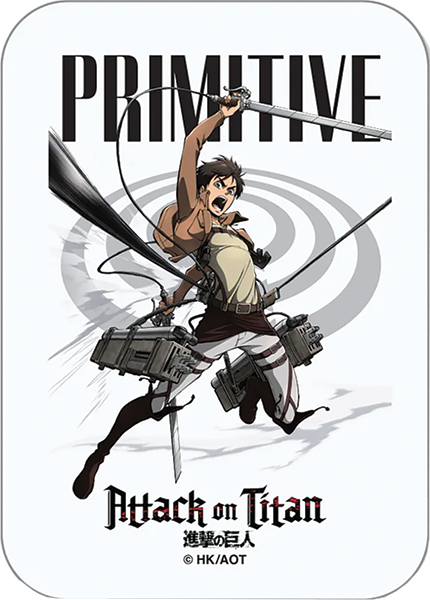 PRIMITIVE EREN STICKER WHITE