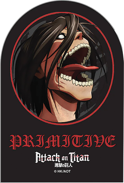 PRIMITIVE FUTURE MEMORY STICKER BLACK