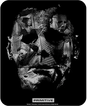 PRIMITIVE SCENES STICKER BLACK