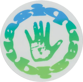 QUASI ARTIFACT STICKER SINGLE GRN/BLU FADE
