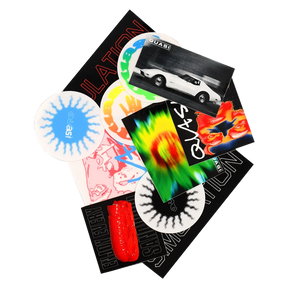 QUASI 2026 STICKER PACK 8PCS ASST