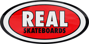 REAL STAPLE OVALS SM DECAL single STICKER