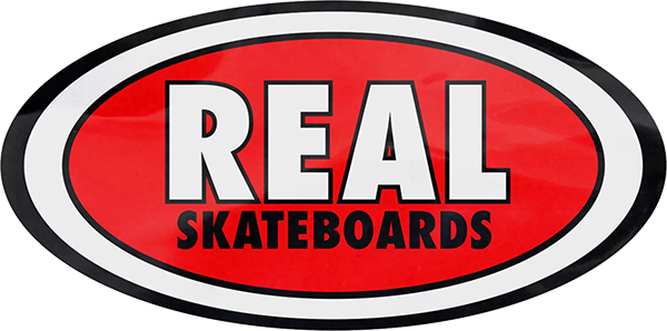 REAL STAPLE OVALS SM DECAL single STICKER