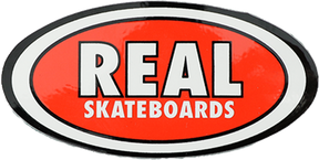 REAL STAPLE OVALS MED DECAL single STICKER