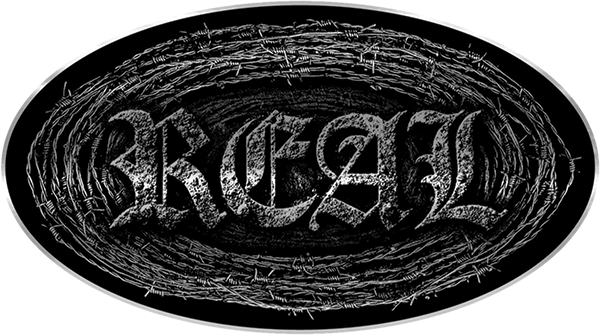 REAL BARBED OVAL 5" DECAL STICKER