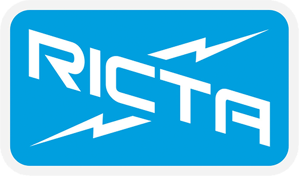 RICTA LOGO 1.89x3.22" DECAL