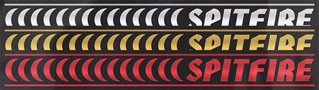 SPITFIRE BARRED SM DECAL Sticker (2 pack)