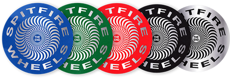 SPITFIRE CLASSIC FOIL SM DECAL ASSORTED STICKER (2 pack)