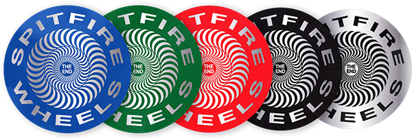 SPITFIRE CLASSIC FOIL SM DECAL ASSORTED STICKER (2 pack)