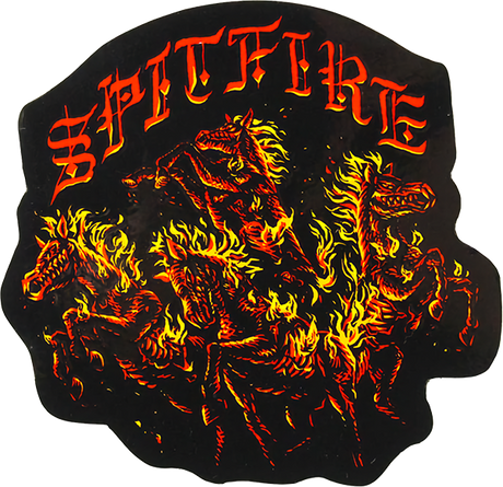 SPITFIRE APOCALYPSE STICKER 4.75"