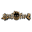 SPITFIRE GOLD CHROME BIGHEAD MD STICKER