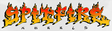 SPITFIRE SAVIE TRAIN STICKER 4"