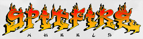 SPITFIRE SAVIE TRAIN STICKER 4"