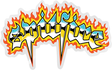 SPITFIRE VENOM CHROME SM 4" DECAL single