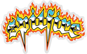 SPITFIRE VENOM CHROME SM 4" DECAL single