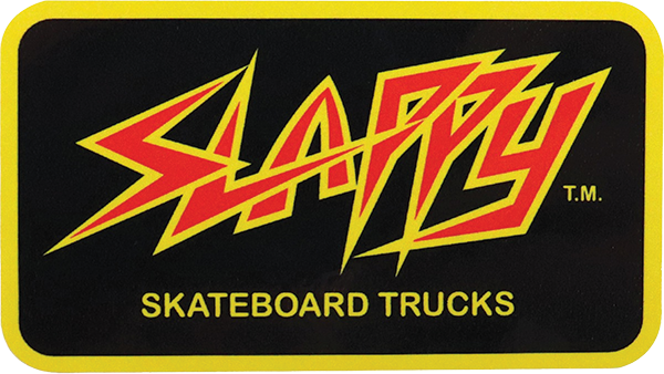 SLAPPY THROWBACK DECAL SINGLE BLACK