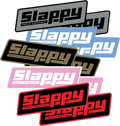SLAPPY 10/PACK OG LOGO ASSORTED DECALS STICKERS