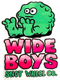SNOT WIDE BOYS STICKER 2.25x3.12" PINK