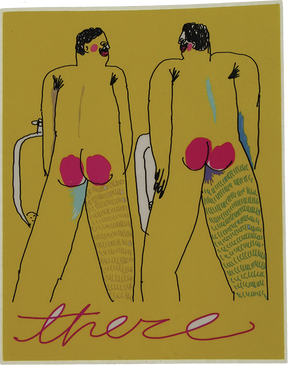 THERE URINAL MD DECAL