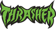 THRASHER METAL DECAL ASSORTED