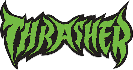 THRASHER METAL DECAL ASSORTED