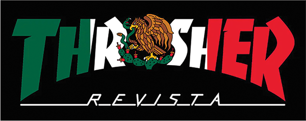 THRASHER MEXICO REVISTA DECAL