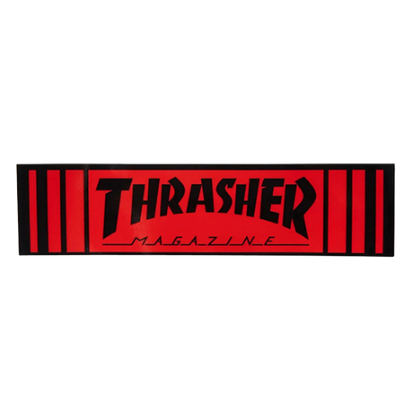 THRASHER BAR DECAL 8"X2" SINGLE
