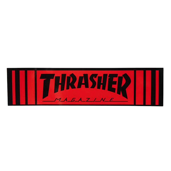 THRASHER BAR DECAL 8"X2" SINGLE
