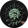 THUNDER ELECTRIC EYE 4" DECAL GLOW