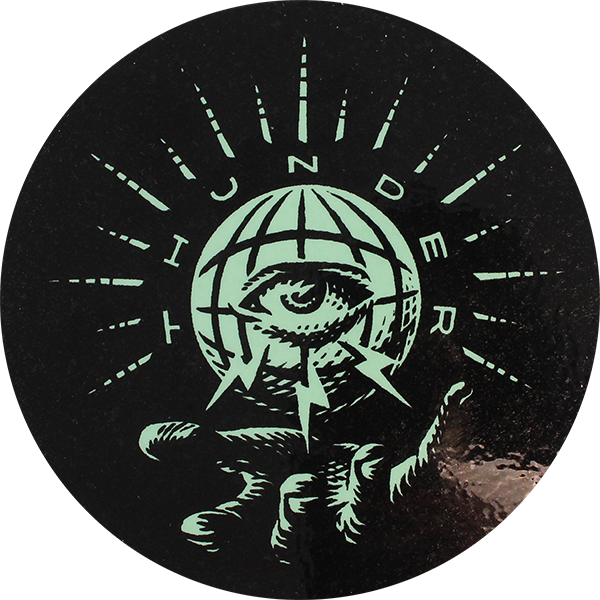 THUNDER ELECTRIC EYE 4" DECAL GLOW