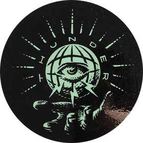 THUNDER ELECTRIC EYE 4" DECAL GLOW
