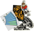 THE HEATED WHEEL 5/PK ASSORTED STICKER PACK #1