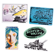 THE HEATED WHEEL 5/PK ASSORTED STICKER PACK #4