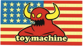 TOY MACHINE AMERICAN MONSTER DECAL single