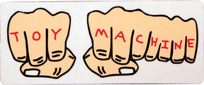 Toy Machine FISTS STICKER single