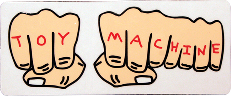 Toy Machine FISTS STICKER single