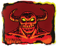 TOY MACHINE HELL MONSTER DECAL STICKER single