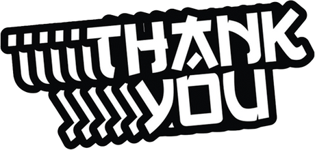 THANK YOU LUCKY STICKER SINGLE