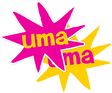 UMA BURST BIG STICKER 6"
