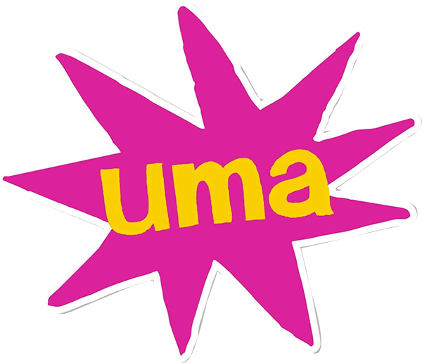UMA BURST 3.5" STICKER