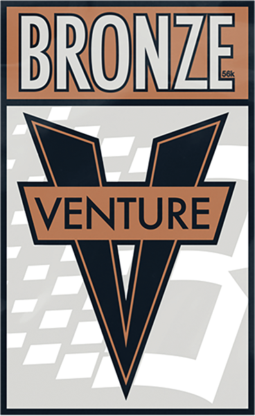 VENTURE X BRONZE AWAKE DECAL STICKER MEDIUM