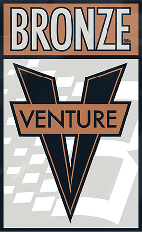 VENTURE X BRONZE AWAKE DECAL STICKER MEDIUM