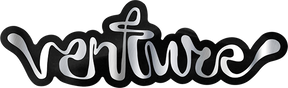 VENTURE SCRIBBLE MD DECAL SILVER