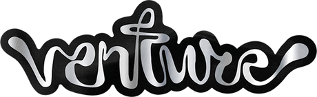 VENTURE SCRIBBLE MD DECAL SILVER