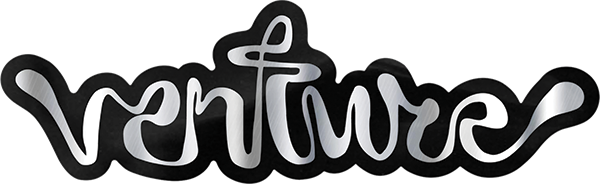 VENTURE SCRIBBLE MD DECAL SILVER