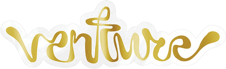 VENTURE SCRIBBLE SM DECAL GOLD